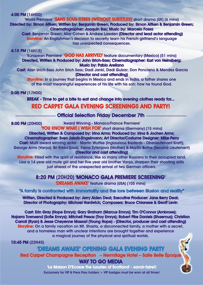 Programme day 1