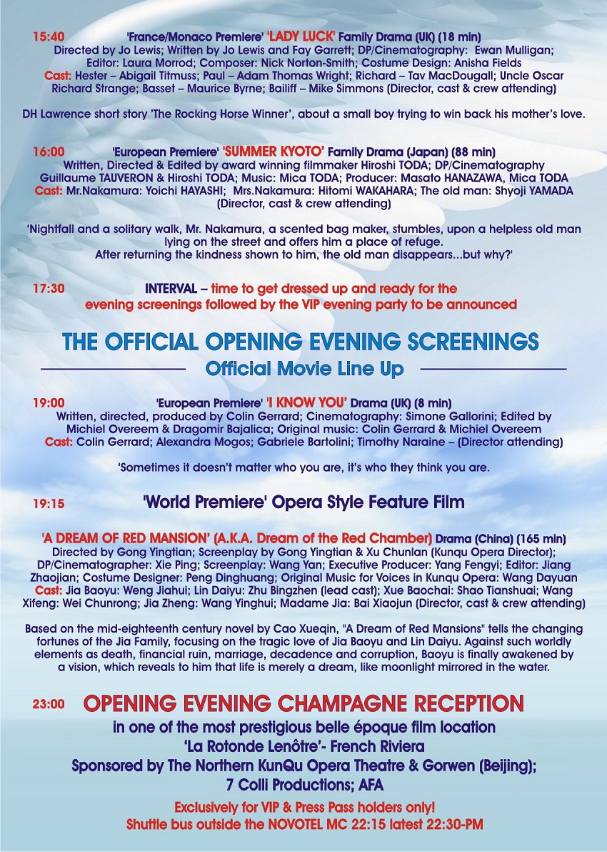 Programme day 1