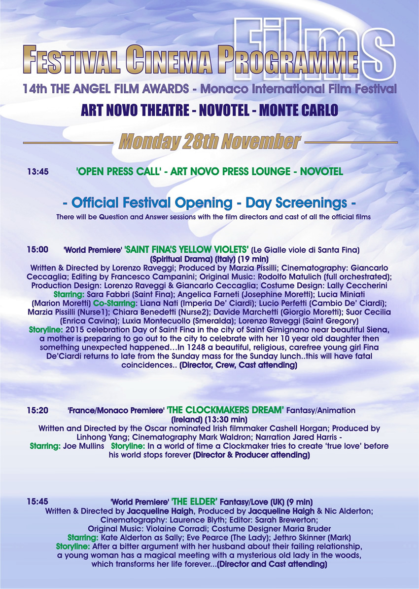 Programme day 1