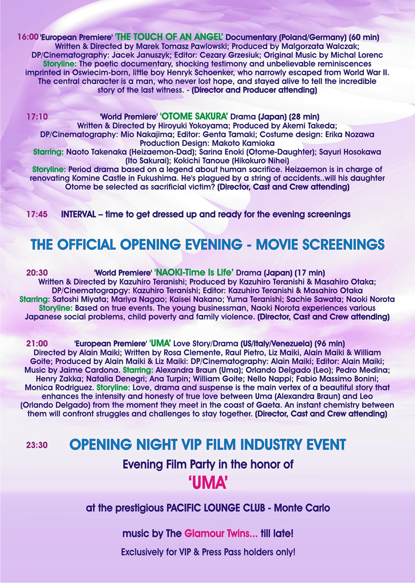Programme day 1