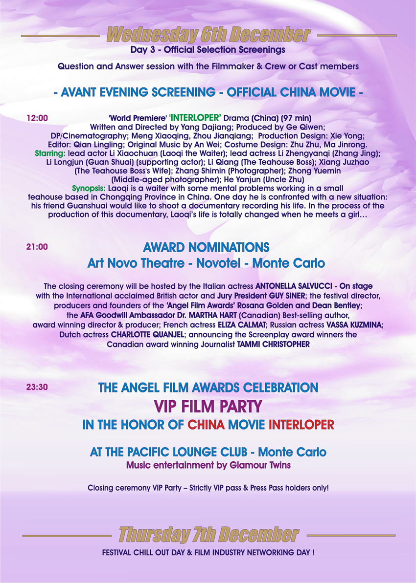 Programme day 3