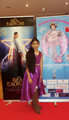 Newcomer Sahana Ram on red carpet