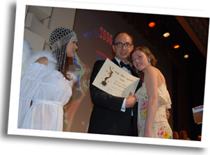 Alexander Oppersdorff winner of BEST ORIGINAL STORY for Capri You Love'